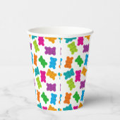 グミベア模様 紙コップ (右)