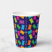 グミベア模様 紙コップ (右)