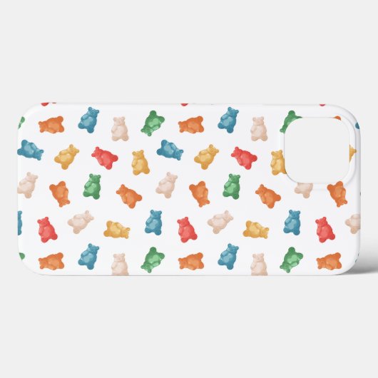 グミベア模様 Case-Mate iPhoneケース (裏面 (横))