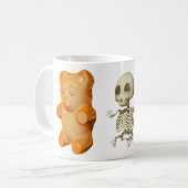 グミベア解剖学トリプティックマグ コーヒーマグカップ (正面左)