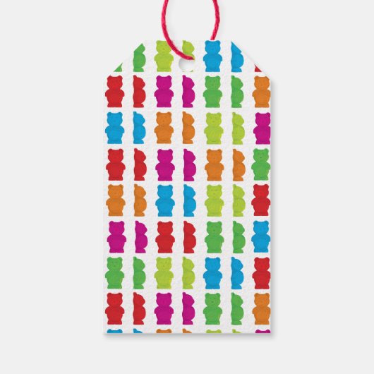 グミベア誕生日ギフトラベル ギフトタグ (裏面)