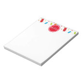 グミベア食品モノグラム ノートパッド (回転)