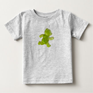 グミベア・オン・ザ・ラン - スイート＆クールベビーボディスーツ ベビーTシャツ