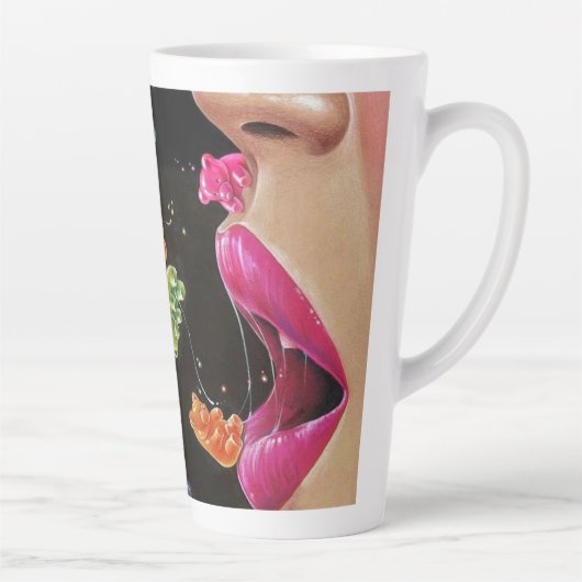 グミベア カフェラテマグ (右)