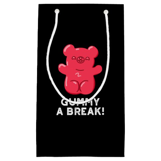 グミーアブレイクおもしろいキャンディプンダーク スモールペーパーバッグ (正面)