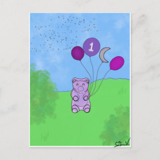 グミーベアのポスター ポストカード