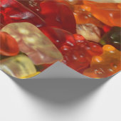 グミー・ベア・キャンディ ラッピングペーパー (角)