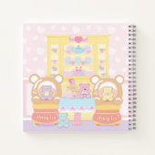 グミ甘みはちみつ茶スパイラルノート ノートブック (裏面)