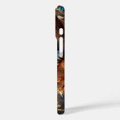 グムツリーに座るメリークリスマスコアラ Case-Mate iPhoneケース (裏面 / 左)