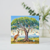 グムツリーのクリスマスバウブルの下のカンガルー (スタンド正面)