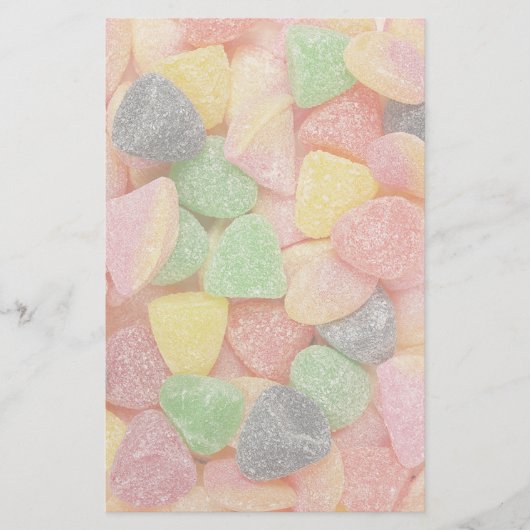 グムドロップ文房具 便箋 (正面)