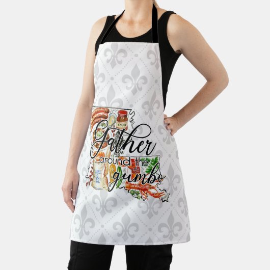 グムボのまわりにルイジアナケージャンエプロン エプロン (インサイチュ)