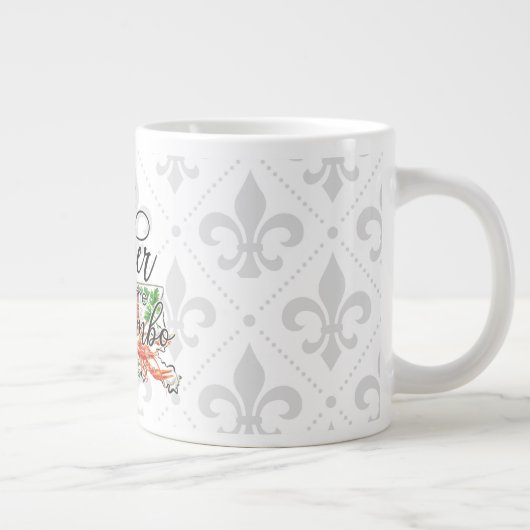 グムボのまわりにルイジアナケージャンコーヒーマグを集める ジャンボコーヒーマグカップ (右)