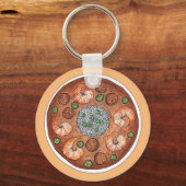 グムボスープルイジアナLAニューオーリンズNOLAフード キーホルダー (裏面)