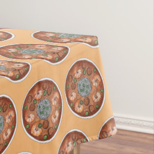 グムボスープルイジアナLAニューオーリンズNOLAフード テーブルクロス