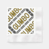 グムボスープ 縁ありカクテルナプキン (正面)