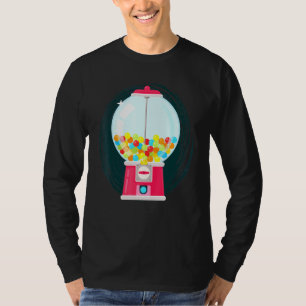 グムボールマシンキャンディスパンスイーツキャンディ Tシャツ