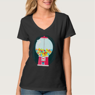 グムボールマシンキャンディスパンスイーツキャンディ Tシャツ