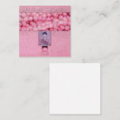 グムボールマシンハピネスディスペンサ ノートカード (正面/裏面)