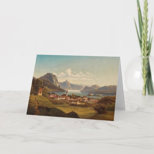 グムンデンミットシュロスポート | ヨハン・ウィルヘルム・ジャンコウスキー カード (正面)