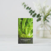 グモダンエレガントリー葉栄養士 名刺 (スタンド正面)