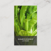 グモダンエレガントリー葉栄養士 名刺 (正面)