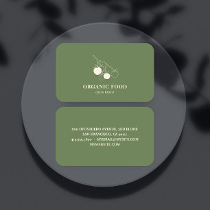 グモダンリーンフオーガニックード  名刺