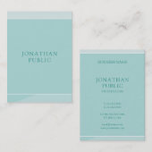 グモダンロエレガントンシンプルテンプレートプロフェッショナル 名刺 (正面/裏面)