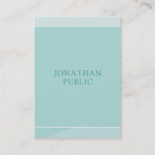 グモダンロエレガントンシンプルテンプレートプロフェッショナル 名刺 (正面)