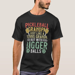 グラおもしろいのピックボールアパレルピックボールプレーヤー Tシャツ