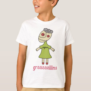 グラアーアイインズビーガンゾンビ Tシャツ