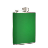 グライカッコいいニーグリーンブラックヴィネット フラスク (右)