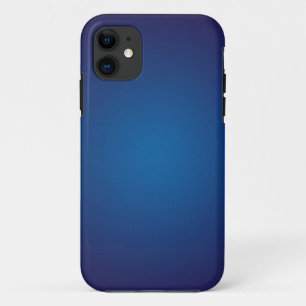 グライカッコいいニー深いブルーヴィネット iPhone 11 ケース
