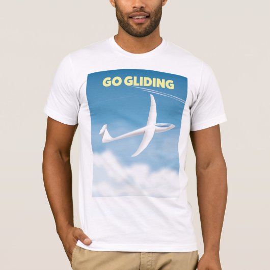 グライダーで空中散歩 Tシャツ (正面)