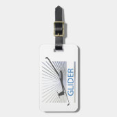 グライダーのSailplaneの航空機 ラゲッジタグ (正面縦)