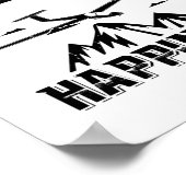 グライダーパイロット | Thermals Glidersグライドギフトアイディア ポスター (角)