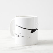 グライダー他に何か。 コーヒーマグカップ (正面左)