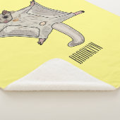 グライダー漫画イラストレーション シェルパブランケット (3/4)