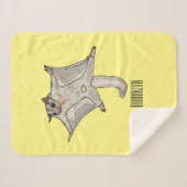 グライダー漫画イラストレーション シェルパブランケット (正面(横))