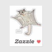 グライダー漫画イラストレーション シール (シート)