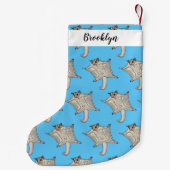 グライダー漫画イラストレーション スモールクリスマスストッキング (裏面)