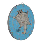 グライダー漫画イラストレーション ダーツボード (正面左)