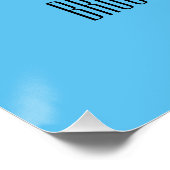 グライダー漫画イラストレーション ポスター (コーナー)