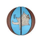 グライダー漫画イラストレーション ミニバスケットボール (縦)