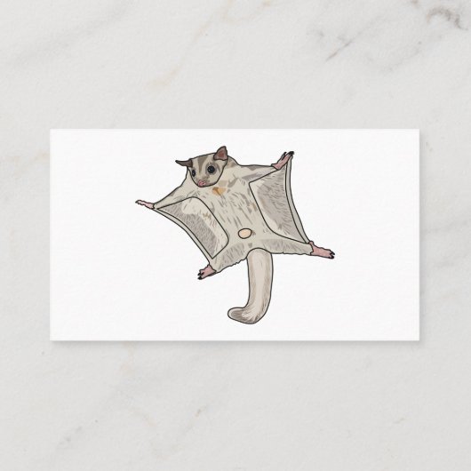 グライダー漫画イラストレーション 名刺 (裏面)