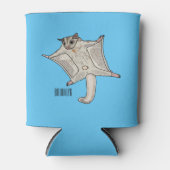 グライダー漫画イラストレーション 缶クーラー (正面)