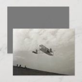 グライダー試験飛行 航空 ライト兄弟 ポストカード (正面/裏面)