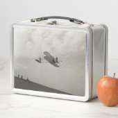 グライダー試験飛行 航空 ライト兄弟 メタルランチボックス (インサイチュ)