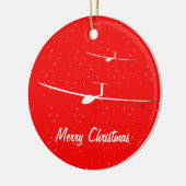 グライダー セラミックオーナメント (左)