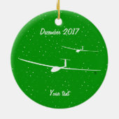 グライダー セラミックオーナメント (裏面)